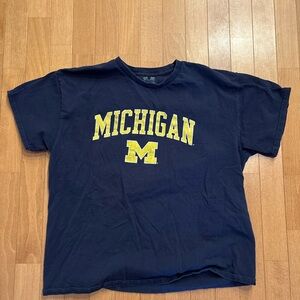 Michigan Navy Blue T-Shirt